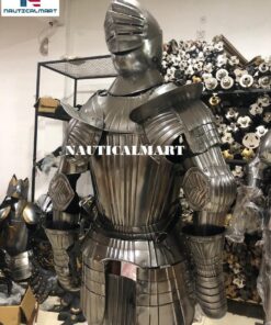 Maximilian Half Armour 1515 Reenactment LARP Steel Body Suit of Armor 11 71TxOsjmG1L