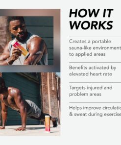 Sweet Sweat Workout Enhancer Roll-On Anti-Chafing Gel Stick - Sweat Harder and Faster, Helps Promote Water Weight Loss, Use with Sweet Sweat Waist Trimmer 23 71TxSC98D7L