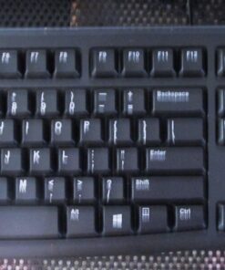 Logitech K120 Wired Keyboard for Windows, Plug and Play, Full-Size, Spill-Resistant, Curved Space Bar, Compatible with PC, Laptop - Black 36 71TxyKHhigL