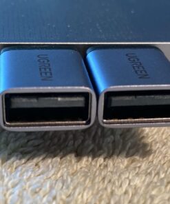 UGREEN USB to USB C 3.0 Adapter 2 Pack,USB C to USB Adapter USB C Male to USB Female Adapter Compatible with iPhone 15 Samsung S23 Ultra MacBook Pro 2023/ Air 2022 iPad Pro/Mini,Thunderbolt 4/3 Silve Silver 37 71Ty8A00PNL