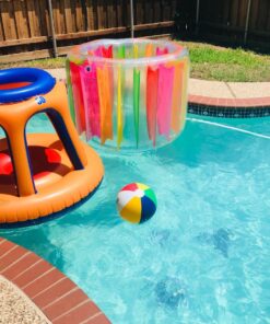 Jilong Water Wheel - Giant Inflatable Swimming Pool Water Wheel Toy (49.2" X 33") 27 71TyCWPFr5L