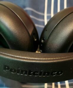 Pointcinco Active Noise Canceling Headphones, Over Ear Headphones with Mic, 60 Hours Play Time On Ear Bluetooth Headphones with Deep Bass, Foldable Headphones with HiFi Audio for Music P1 74 71TyR14FY9L