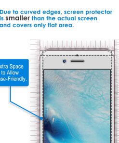 JETech Screen Protector for iPhone 6 Plus and iPhone 6s Plus, 5.5-Inch, Tempered Glass Film, 2-Pack 27 71Tz9ATwtfL