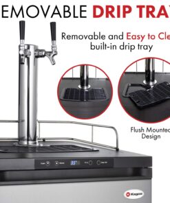 Kegco MDK-309SS-01 Keg Dispenser, Stainless Steel, 2 Tap 17 71TzEYQ0NYL
