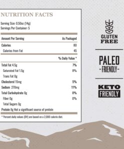 Epic Provisions Sea Salt & Pepper Pork Rinds Keto Friendly, Paleo Friendly, 2.5 oz 2.5 Ounce (Pack of 1) 12 71TznFCGEyL 1