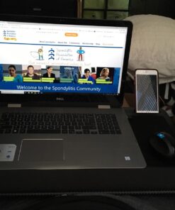 LapGear Home Office Pro Lap Desk with Wrist Rest, Mouse Pad, and Phone Holder - Black Carbon - Fits Up to 15.6 Inch Laptops - Style No. 91498 Retail Packaging 37 71U Fkb7WcL