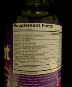 Jarrow Formulas B-Right Optimized B-Complex, Dietary Supplement for Cellular Energy, Immune Health and Stress Management Support, 100 Veggie Capsules, 100 Day Supply Unflavored 100 Servings (Pack of 1) 50 71U MWH3NsL