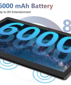 Tablet 10.1 inch Android 12 Tablet 2023 Latest Update Octa-Core Processor with 64GB Storage, Dual 13MP+5MP Camera, WiFi, Bluetooth, GPS, 512GB Expand Support, IPS Full HD Display (Black) Black 28 71U Yc5ypxL