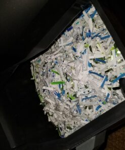 Bonsaii Paper Shredder, 18-Sheet 60-Minutes Paper Shredder for Office Heavy Duty Cross-Cut Shredder with 6 Gallon Pullout Basket & 4 Casters (C149-C) 1 8 Sheet Cross Cut 43 71U o3UBZL