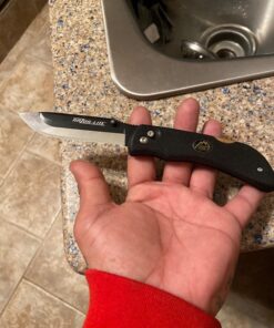 OUTDOOR EDGE 3.5" RazorSafe Replacement Knife Blades, 6 Pieces 3.5'' Drop-Point 6 Piece Pack 18 71U0bt8rCL