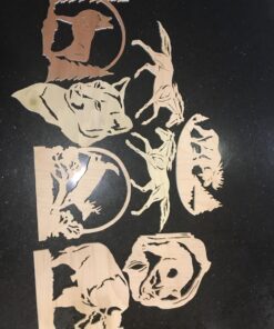 Alternative view of North American Wildlife Patterns for the Scroll Saw: 61 Captivating Designs for Moose, Bear, Eagles, Deer and More (Fox Chapel Publishing) Ready-to-Cut Patterns from Lora Irish for Fretwork or Relief