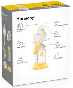 Medela Manual breast pump with Flex Shields Harmony Single Hand for More Comfort and Expressing More Milk 37 71U0oBHYAIL