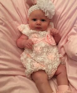 QandSweet Baby Girl's Headbands with Chiffon Lotus Flower Soft Nylon Headwraps for Take Pictures (Camellia Flower 15Pcs) Camellia Flower 15pcs 59 71U0tKzPpBL