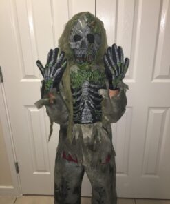 Fun World boys Skeleton Zombie Large 12 - 14 As Shown 19 71U1MjDBIQL