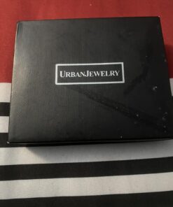 URBAN JEWELRY Men's Black 316l Stainless Steel Alpha Spear Wolf Teeth Pendant Chain Necklace Black Wolf Teeth Pendant 34 71U1s7XnI4L