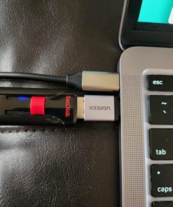 UGREEN USB to USB C 3.0 Adapter 2 Pack,USB C to USB Adapter USB C Male to USB Female Adapter Compatible with iPhone 15 Samsung S23 Ultra MacBook Pro 2023/ Air 2022 iPad Pro/Mini,Thunderbolt 4/3 Silve Silver 40 71U2vhvH7uL