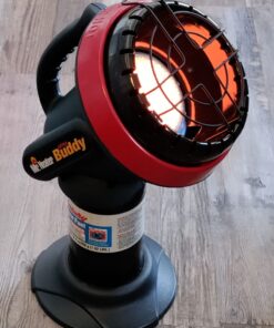 Mr. Heater F215100 MH4B Little Buddy 3800-BTU Indoor Safe Propane Heater With Portable|Low-Oxygen Safety Shutoff|Tip-Over Protection|Lightweight, Medium , Black/Red 47 71U3bOfYySL