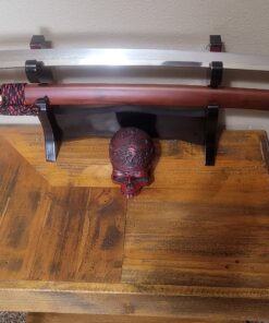 Ten Ryu MA-2SD Two-Tier Sword Stand, Black Lacquer Finish 21 71U3psumXGL