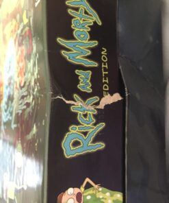 Monopoly Rick and Morty Board Game | Based on the hit Adult Swim series Rick & Morty | Offically Licensed Rick Morty Merchandise | Themed Classic Monopoly Game 106 71U4C 73mbL 1