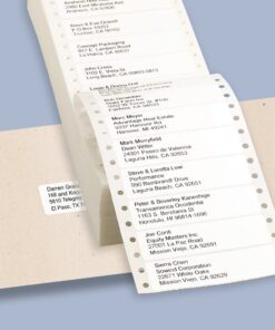 Avery Dot Matrix Printer Address Labels, 15/16" x 3 1/2", White, 5,000 Customizable Blank Labels (4013) 15/16" x 3 1/2" 5000 Pack 7 71U5f65rETL