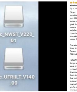 Canon imageCLASS LBP6030w - Monochrome, Compact Wireless Laser Printer, White 44 71U6Bux9lmL