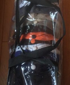 Houseables Baseball Cap Storage Bag, Hat Organizer Case, 23" x 6" x 8", Clear Plastic, Caps Holder, Moisture & Dust Proof, Black Handles, Box w/Zipper Closure, Stores & Racks 22 Hats, Dirt Protection 37 71U6PHkyTML 1