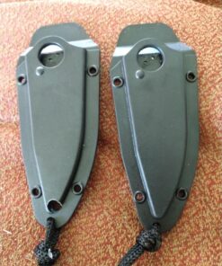 Master USA MU-1119GC Tactical Neck Knife, Black Blade, Cord-Wrapped Steel Handle, 6.75-Inch Overall, Grey Camo 31 71U6gVCaL8L