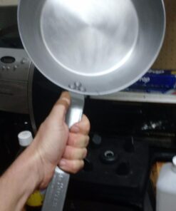 de Buyer MINERAL B Carbon Steel Fry Pan - 10.25” - Ideal for Searing, Sauteing & Reheating - Naturally Nonstick - Made in France 10.25" 66 71U7JFxDwTL