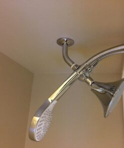 Delta Faucet U4920-PK 3-Way Shower Arm Diverter with Handshower Mount, Chrome,1 24 71U7TpQ14rL