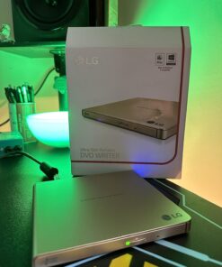 LG Electronics USB 3.0 Compatible Super-Multi Slim Portable DVD+/-RW External Drive for PC Windows, Linux, Mac OS with M-DISC support GP65NG60 (Gold) Gold 8 71U89K1La0L