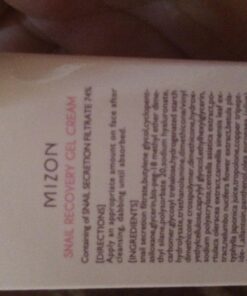 MIZON Snail Line Gift Set, Skincare Set, Set of Two Snail Recovery Gel Cream, Wrinkle Care, Skin Elasticity, Moisture, Fragrance-Free, Paraben-Free (45ml 1.52 fl.oz -Pack of 2) 2 Count (Pack of 1) 35 71U8CdOx3LL