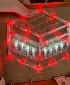 Bupelo Pixel Game Themed Decorations, 3 Pack Creeper & TNT Window Lights with Suction Cup Battery Operated, Miner Crafting Birthday Gift Decorations Lights, Kid's Bedroom Ornament Gaming Room Decor 43 71U8OU07WEL