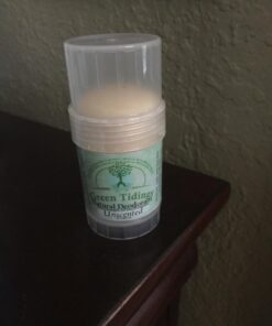 Green Tidings Natural & Unscented Deodorant | 1oz 1 | Pack Vegan, Organic Deodorant for Men and Women, Fragrance Free & Aluminum Free Deodorant, Underarm Antiperspirant 1.00 Ounce (Pack of 1) 37 71U8fk60yGL