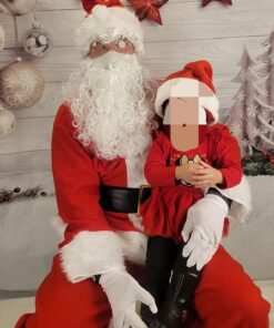 Rubie's Value Santa Beard And Wig Set One Size White 22 71U8n1a73ZL