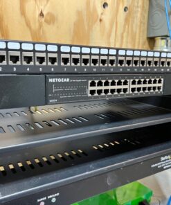 NETGEAR 24-Port Gigabit Ethernet Unmanaged Switch (GS324) - Desktop, Wall, or Rackmount, Silent Operation 24 port 11 71U9a5SpfrL