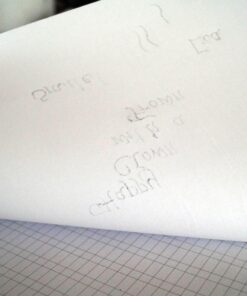 U.S. Art Supply (Pack of 2 Pads) - 9" x 12" Premium Calligraphic Practice Paper Pad, 19 Pound Bond (70gsm), Pad of 50-Sheets, Calligraphy Paper with Printed Practice Rule and Slanted Grid 27 71U9pwT3gyL