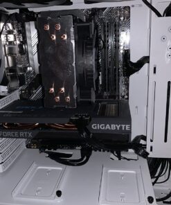 Skytech Gaming Archangel Gaming Computer PC Desktop – Ryzen 5 5600X 3.7GHz, RTX 3060 TI 8G, 1TB NVMe SSD, 16GB DDR4 3200MHz, RGB Fans, Windows 10 Home 64-bit, 802.11AC Wi-Fi, White 5600X | 3060 TI 39 71UAEQxSlL