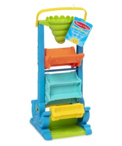 Melissa & Doug Seaside Sidekicks Sand-and-Water Sifting Funnel Funnel Fun 14 71UB0F99j2L 1