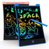 KOKODI Kids Toys 2 Pack LCD Writing Tablet, Colorful Toddler Drawing Pad Doodle Board Erasable, Educational Learning Toys Birthday Gifts for Boys Girls Age 3 4 5 6 7 8 (Blue & Pink) 8.5 Inch 33 71UB7ggpW0L