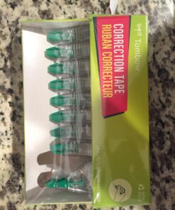 Tombow 68722 MONO Mini Correction Tape Easy to Use Applicator for Instant Corrections,Clear, 10-Pack 25 71UBvp2Y0AL