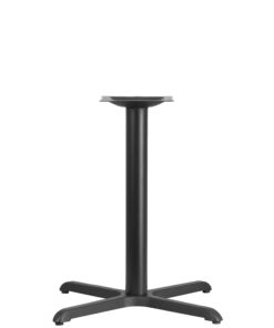 Flash Furniture 30'' x 30'' Restaurant Table X-Base with 3'' Dia. Table Height Column Black 9 71UChnf8L