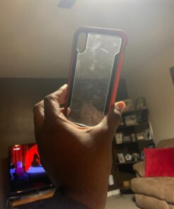 Raptic Shield, Compatible with Apple iPhone XR (Formerly Defense Shield) - Military Grade Drop Tested, Anodized Aluminum, TPU, and Polycarbonate Protective Case for Apple iPhone XR, Red 63 71UDYalLE1L