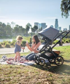 Bugaboo Fox Complete Full-Size Stroller, Black - Fully-Loaded Foldable Stroller with Advanced Suspension and All-Terrain Wheels 22 71UDgf0WbvL