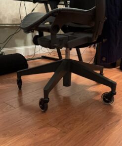 The Original Office Chair Caster Wheels Rollerblade Style (Set of 5), Safe for All Floors & Hardwood, Replacement for Desk Floor Mat, Universal Fit Modern 25 71UE5h3iFfL