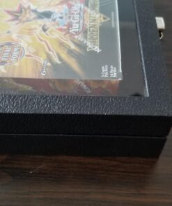 Novel Box Half-Size Glass Top Black Leatherette Metal Clasp Jewelry Display Case 8.25X7.25X2 + Custom NB Pouch Half-Size: 8.25X7.25X2 11 71UEHLnsx3L