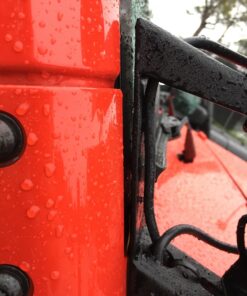 Dual A-Pillar Light Brackets - ALAVENTE Dual Lower Windshield LED Work Light Mounts Kit For 2007-2018 Jeep Wrangler JK/JKU (Pair, Black) Lower Windshield Dual Brackets 38 71UEdQjSbkL