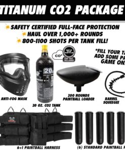 Alternative view of Maddog Tippmann Cronus Tactical Titanium Paintball Gun Marker Starter Package Olive CO2 Package
