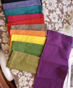 COTTON CRAFT Multicolor Cloth Napkins - Set of 12 Pure Cotton Everyday Lunch Dinner Napkin - Spring Summer Fall Holiday Birthday Party Gift - Soft Washable Absorbent Reusable Napkin - Oversized 20x20 12 Pack -20x20 Inch 39 71UF qKh TL