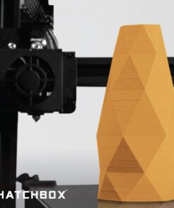 HATCHBOX ABS 3D Printer Filament, Dimensional Accuracy +/- 0.03 mm, 1 kg Spool, 1.75 mm, Gold 19 71UFsSywaOL 2