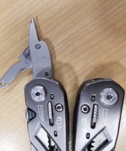 Gerber Gear Suspension 12-in-1 Needle Nose Pliers Multi-tool with Tool Lock - Multi-Plier, Wire Cutter, Crosspoint and Flathead Screwdriver Set, Small Scissors - EDC Gear and Equipment - Gray Grey 53 71UGMfxYWUL